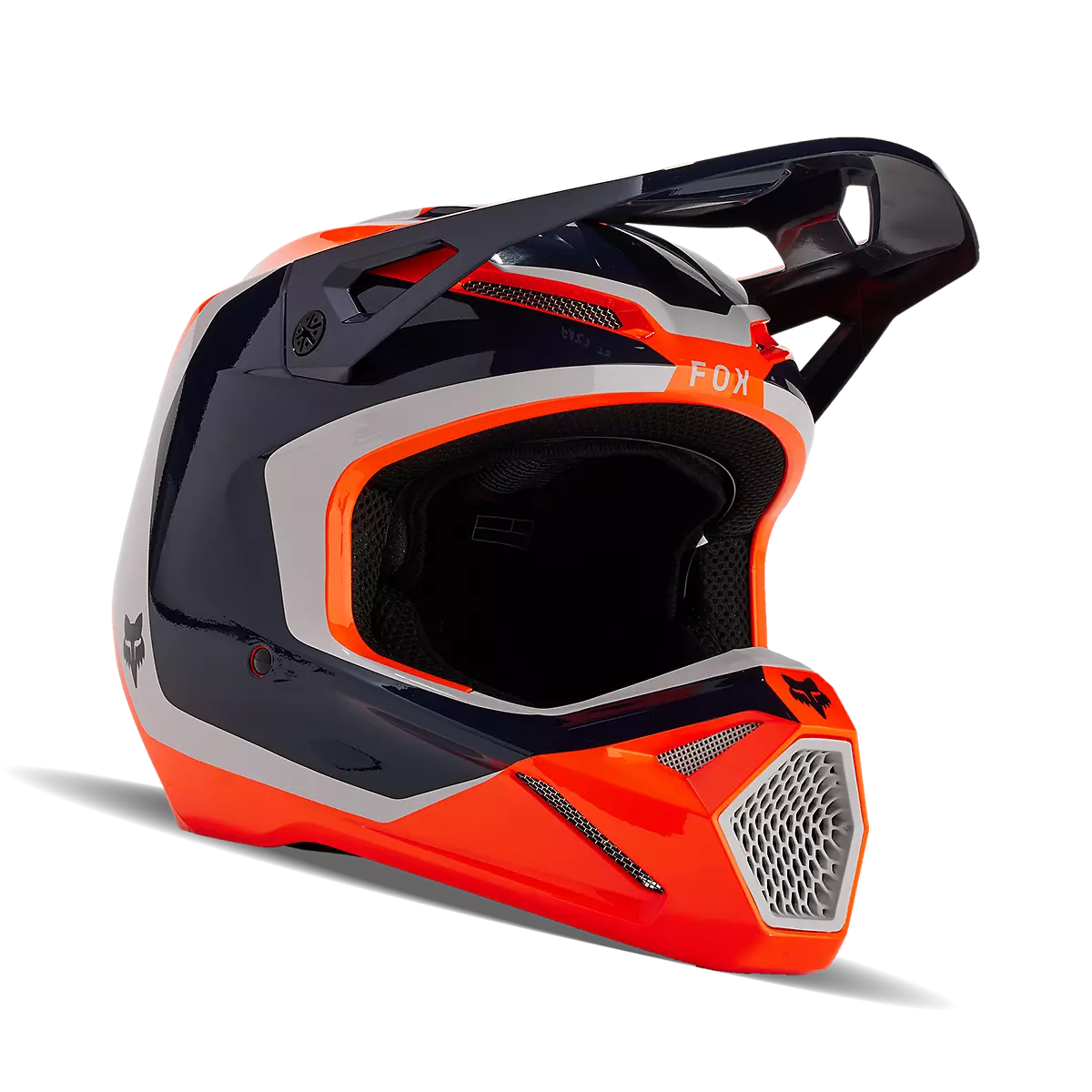 Fox Racing - V1 Nitro Helmet-Flo Orange (31370-824)
