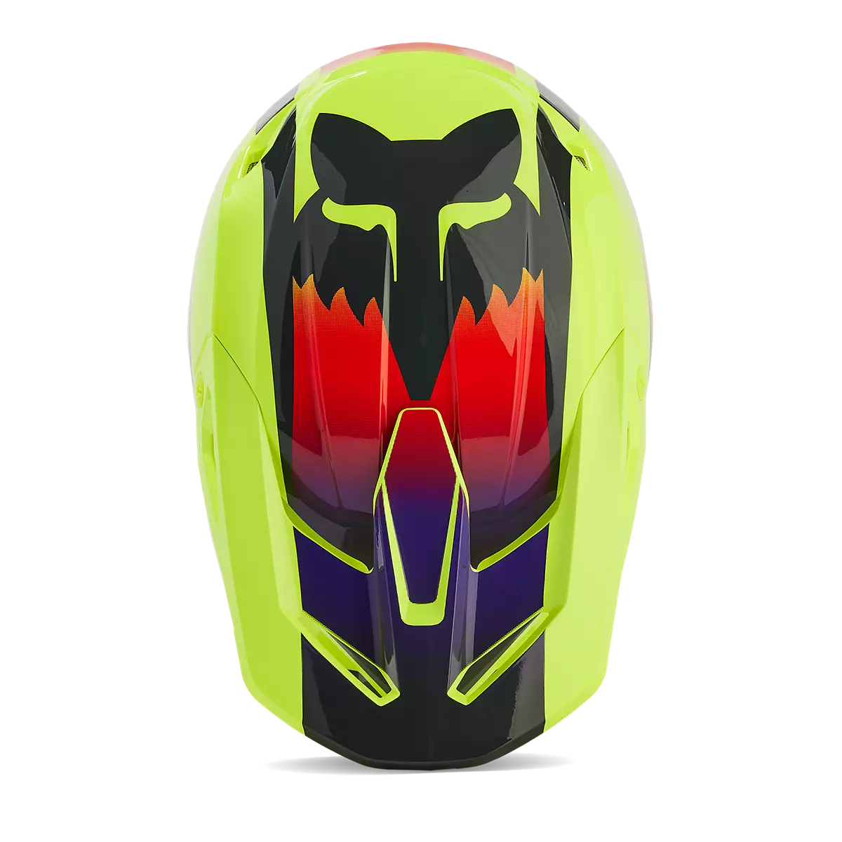 Fox Racing - V1 Flora Helmet-Yellow (31372-005)