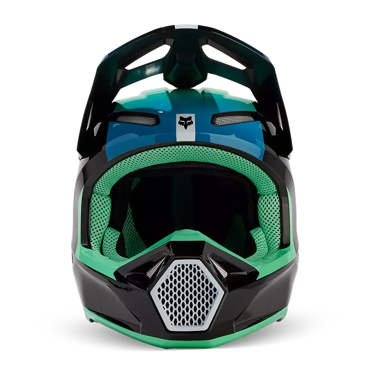 Fox Racing - V1 Ballast Helmet-Black/Blue (31373-013)
