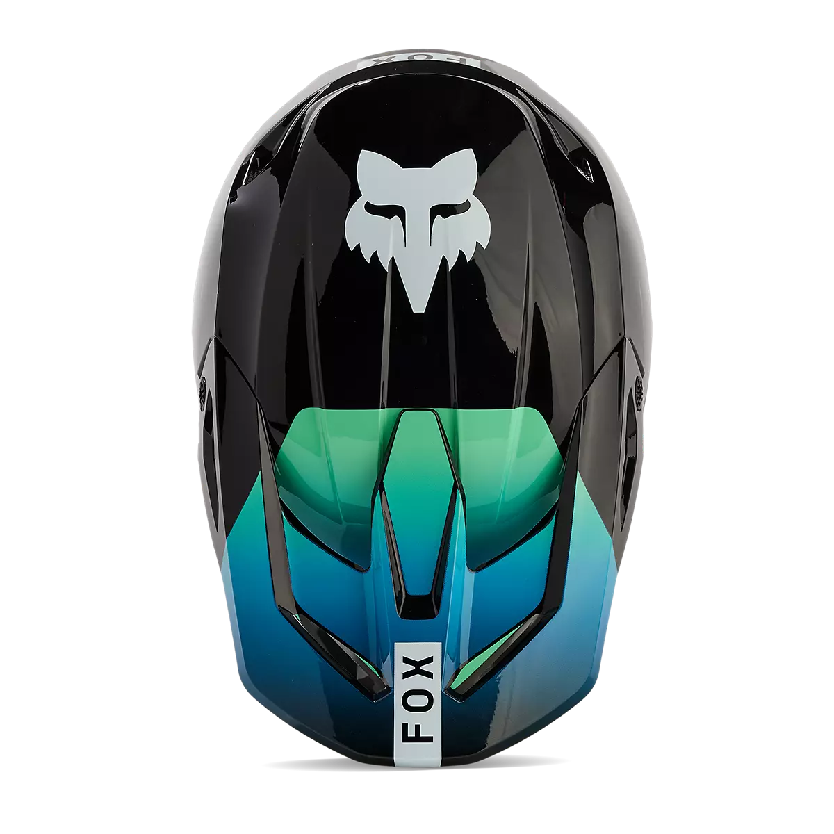 Fox Racing - V1 Ballast Helmet-Black/Blue (31373-013)