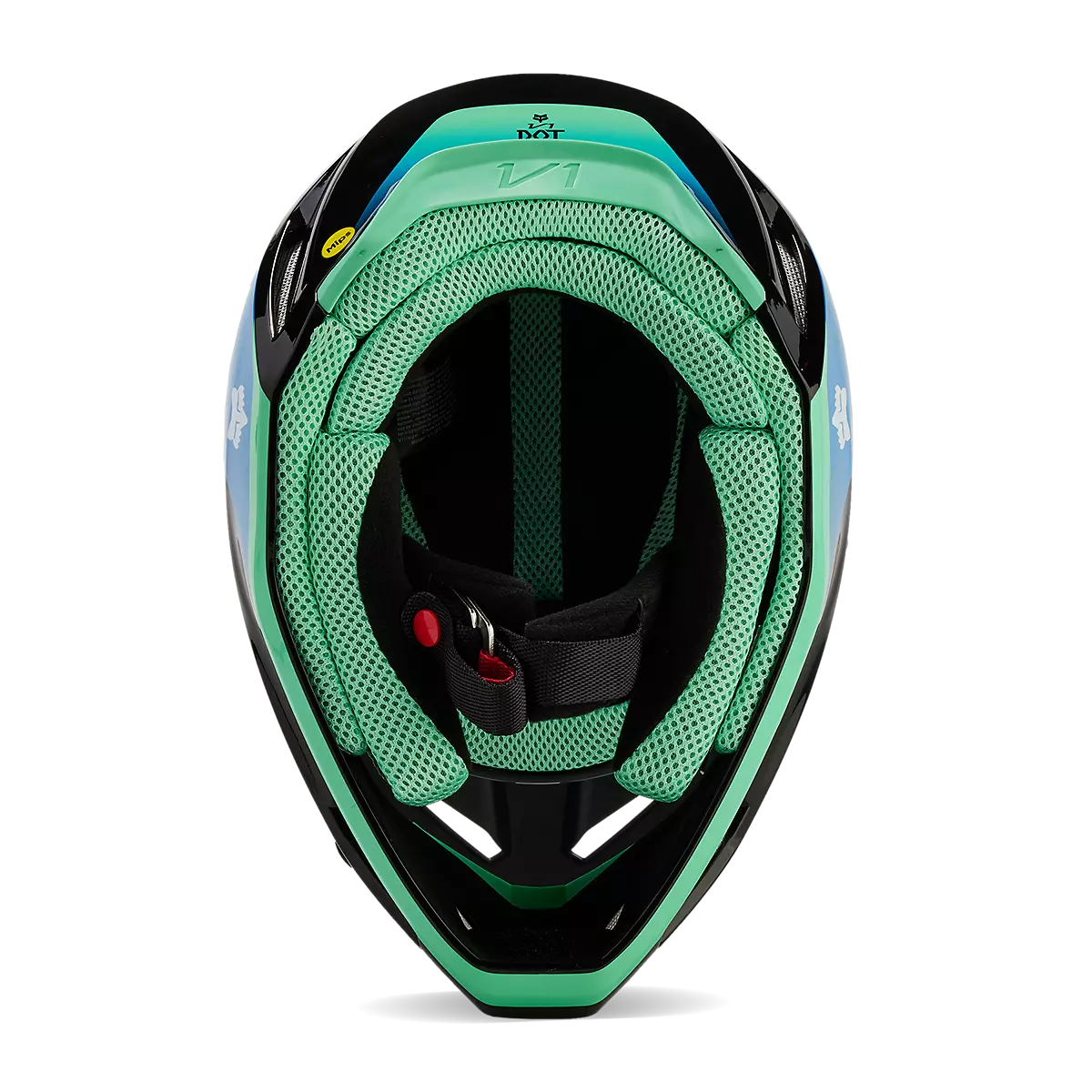 Fox Racing - V1 Ballast Helmet-Black/Blue (31373-013)