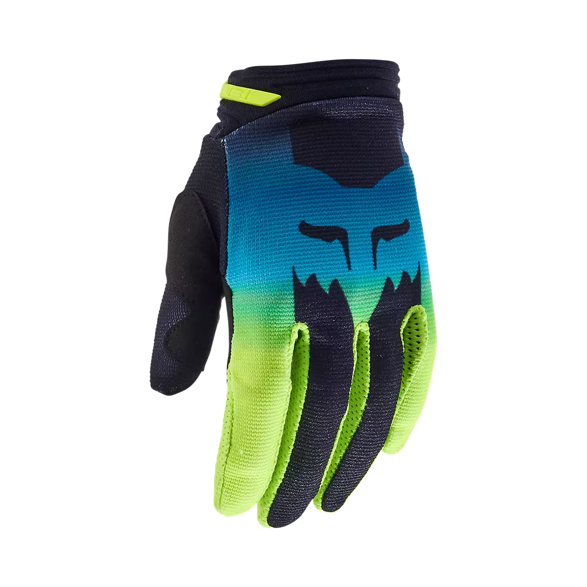 Fox Racing - Womens 180 Flora Glove-Black/Yellow (31378-019)