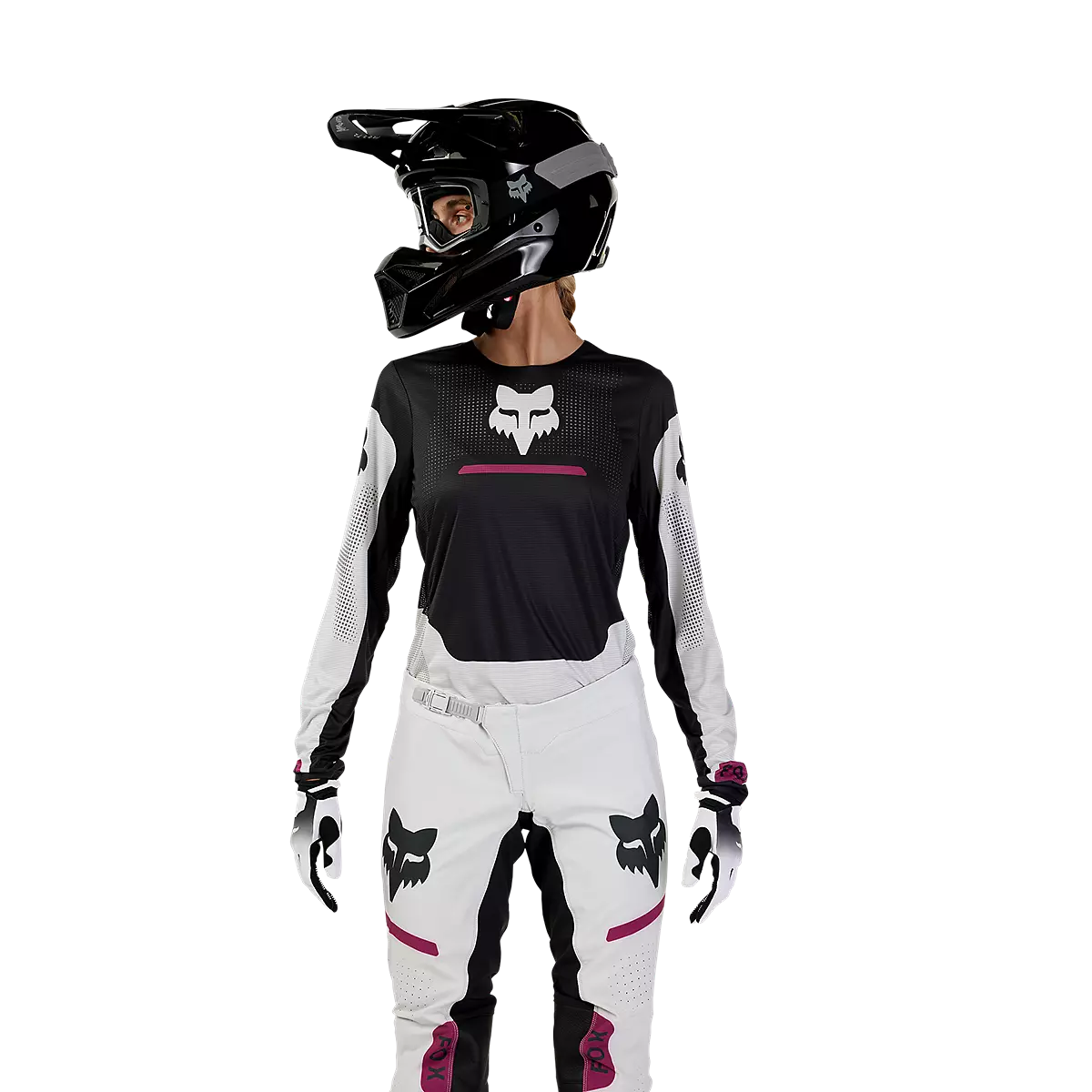 Fox Racing - Womens Flexair Optical Jersey-Grey (31383-006)