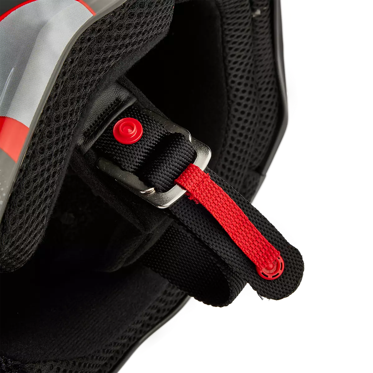 Fox Racing - V1 Atlas Helmet Youth-Grey/Red (31403-037)