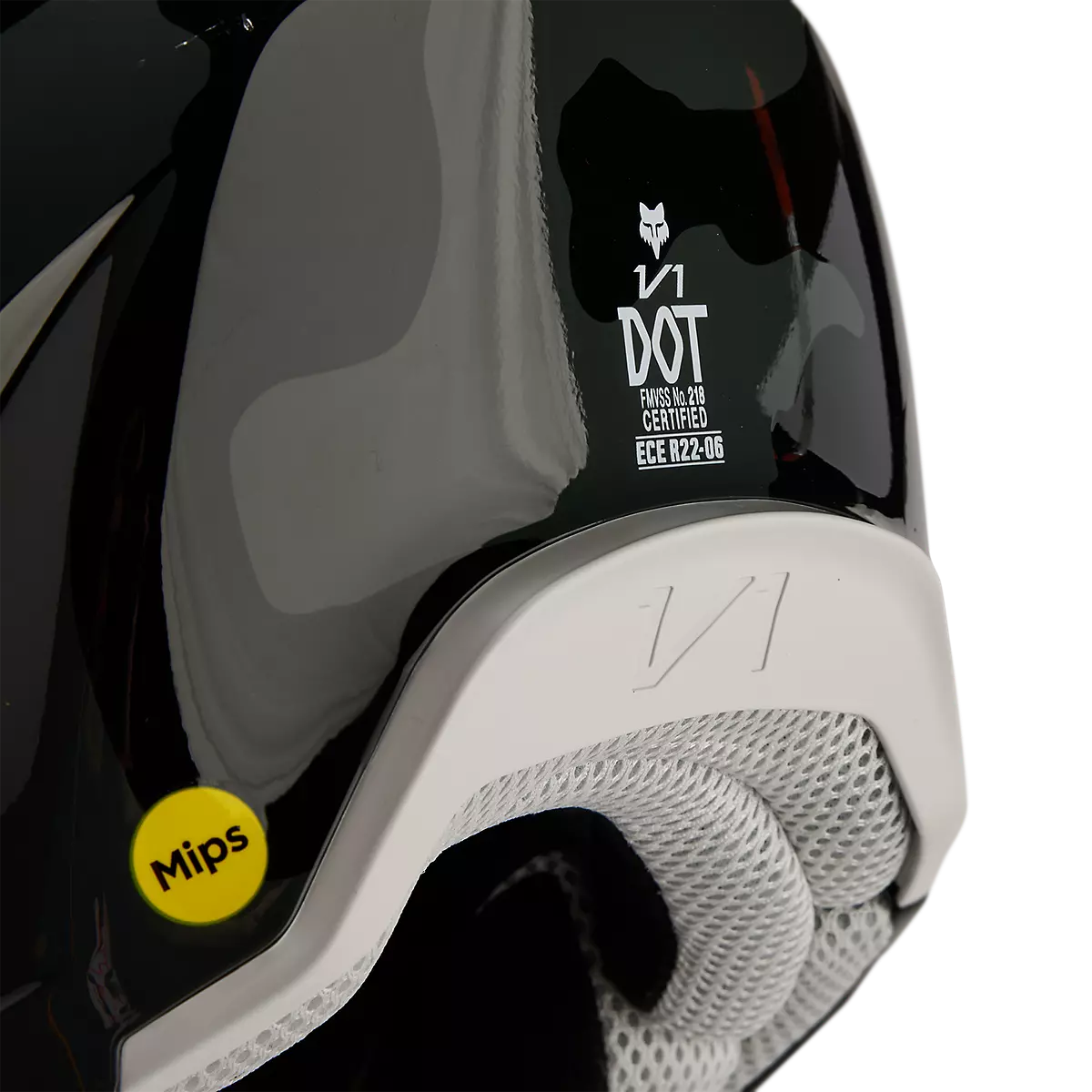 Fox Racing - V1 Bnkr Helmet Youth-Black Camo (31404-247)