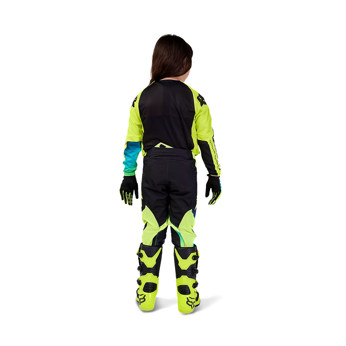 Fox Racing - Youth 360 Streak Pants-Black/Yellow (31410-019)