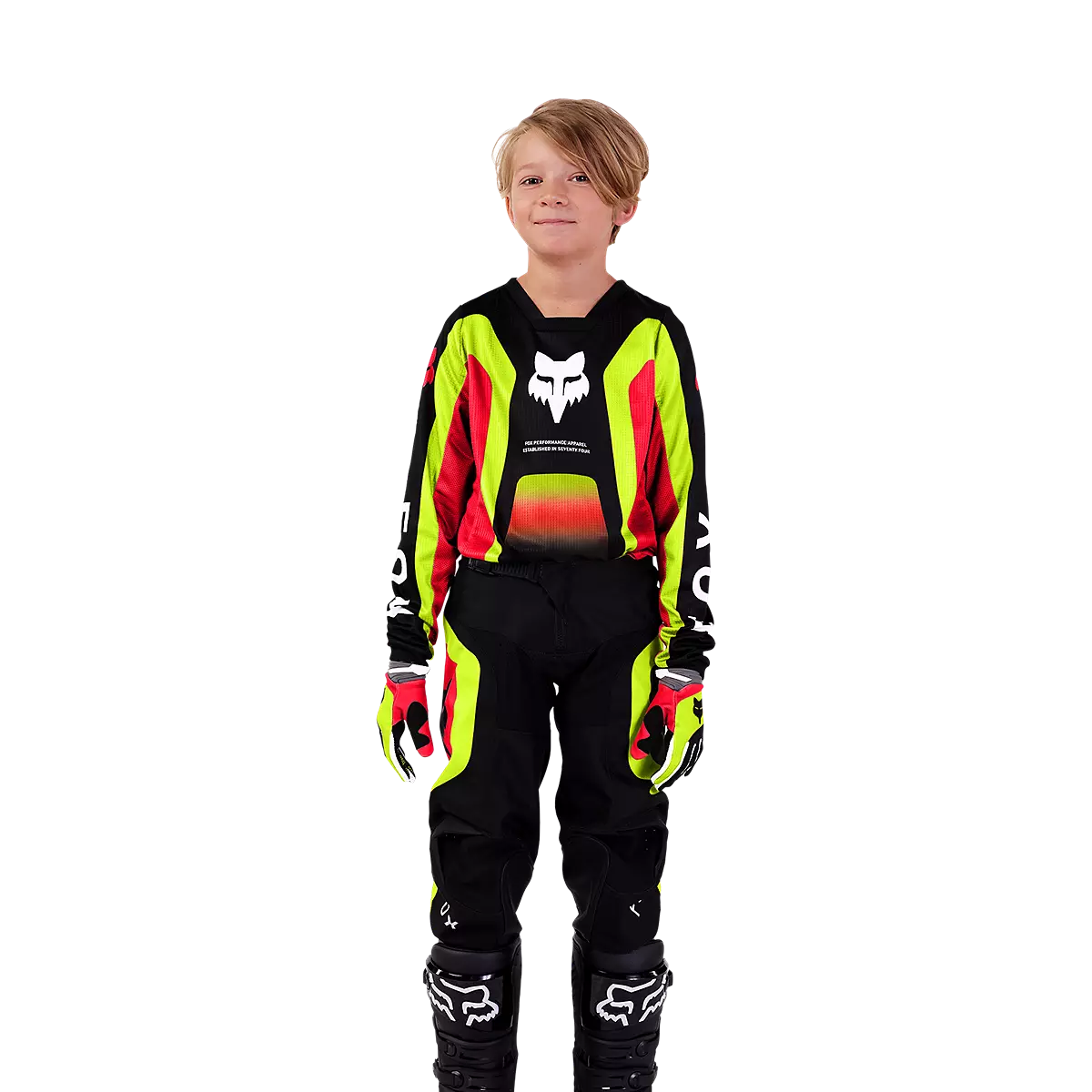 Fox Racing - Youth 180 Ballast Pants-Black/Red (31412-017)
