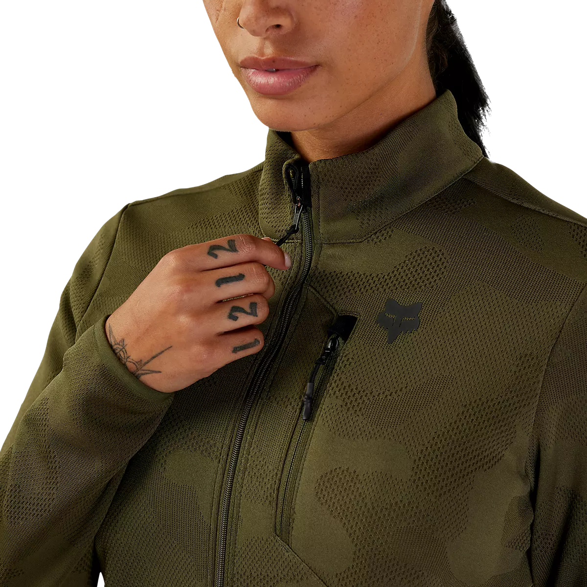 Fox Racing - Womens Ranger Midlayer Fz-Olive Green (31492-099)