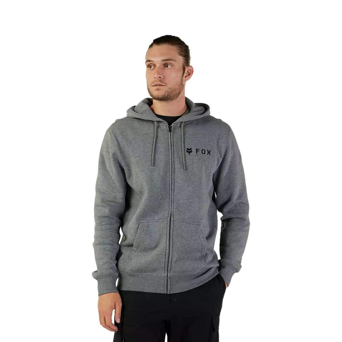 Fox Racing - Absolute Fleece Zip-Heather Graphite (31593-185)