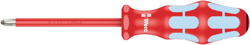 Wera Tools - 3165 i PZ VDE Insulated screwdriver for Pozidriv screws, stainless