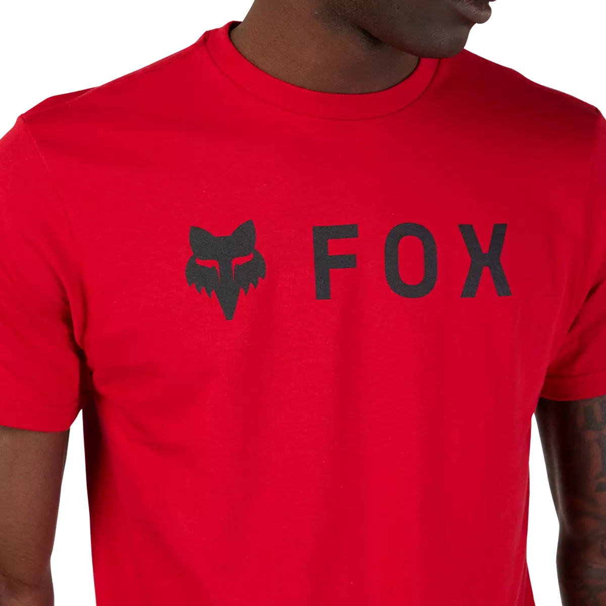 Fox Racing - Absolute SS Prem Tee-Flame Red (31730-122)