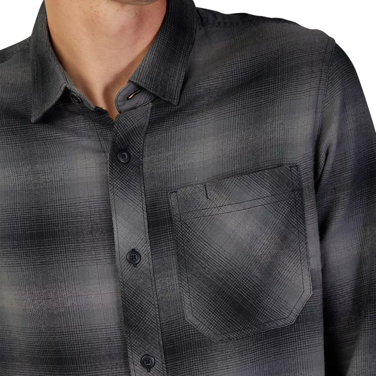 Fox Racing - Survivalist Flannel-Black (31737-001)