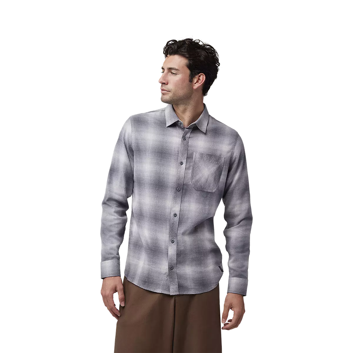 Fox Racing - Survivalist Flannel-Light Grey (31737-097)