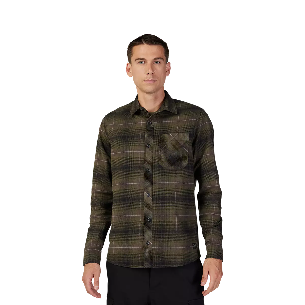 Fox Racing - Source Flannel-Olive Green (31739-099)