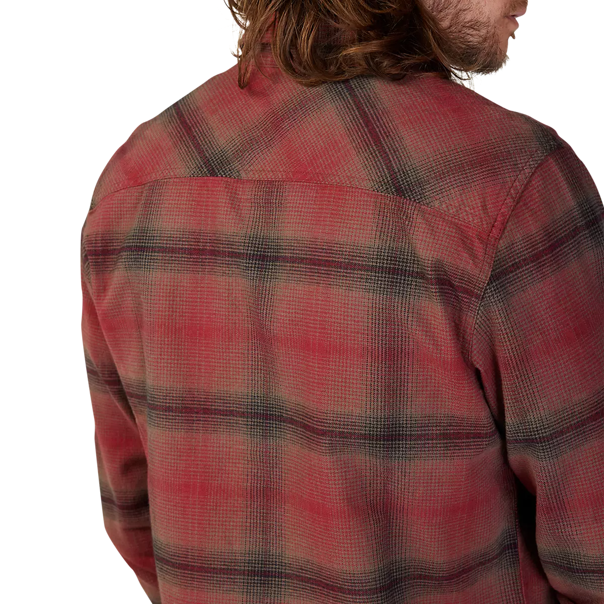 Fox Racing - Source Flannel-Scarlet (31739-371)
