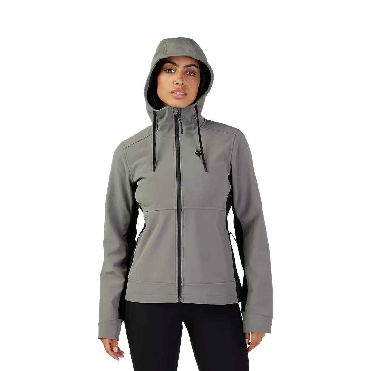 Fox Racing - Womens Pit Softshell Jacket-Pewter (31758-052)