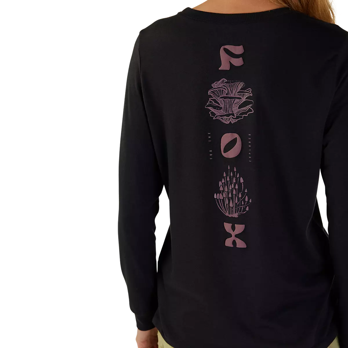 Fox Racing - Womens Sensory LS Tee-Black (31774-001)