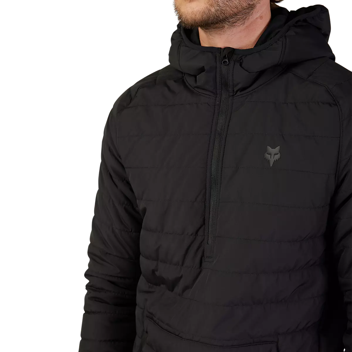 Fox Racing - Howell Hooded Puffy Anorak (31822)-Black (31822-001)