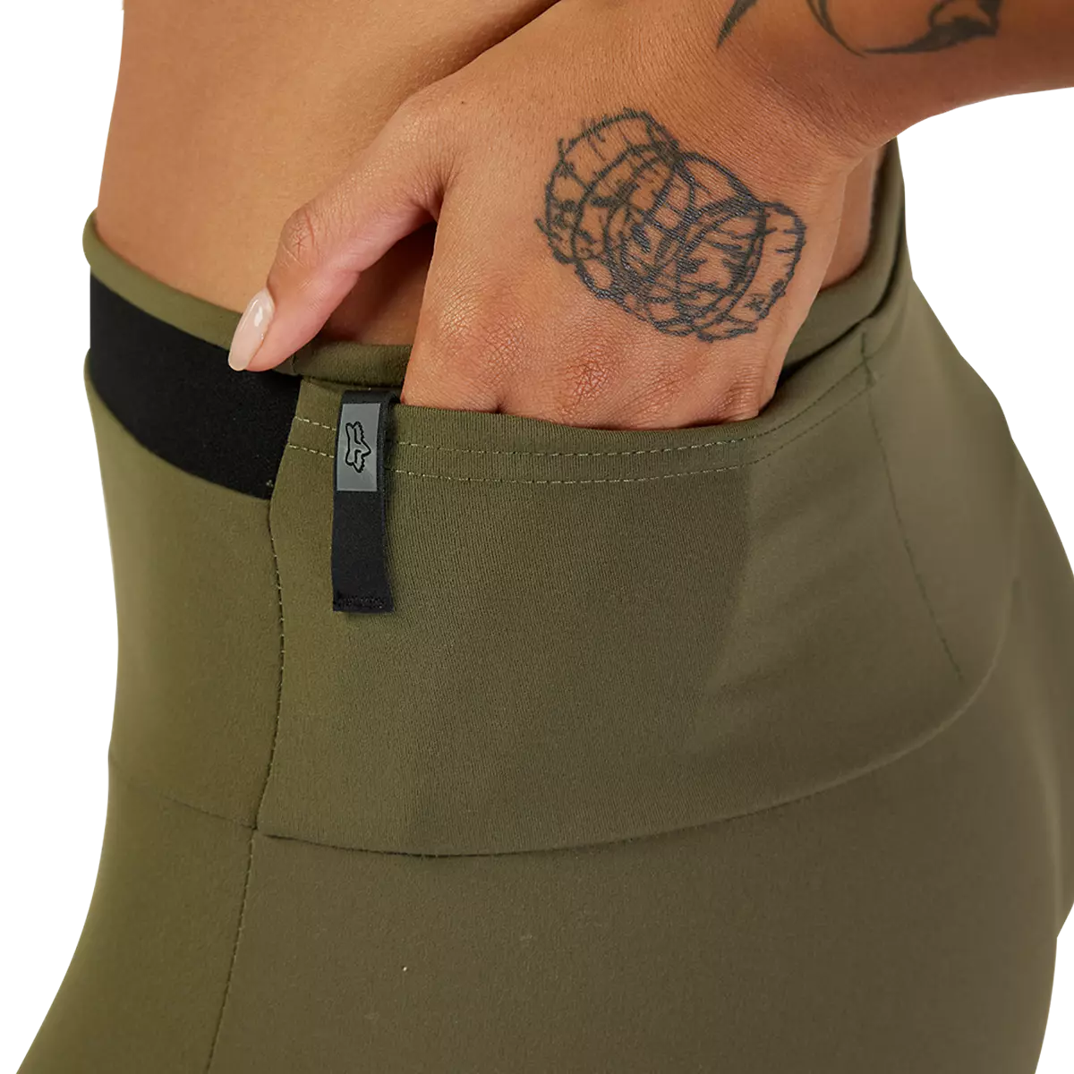 Fox Racing - Womens Lukanoe Thermo Legging-Olive Green (31840-099)