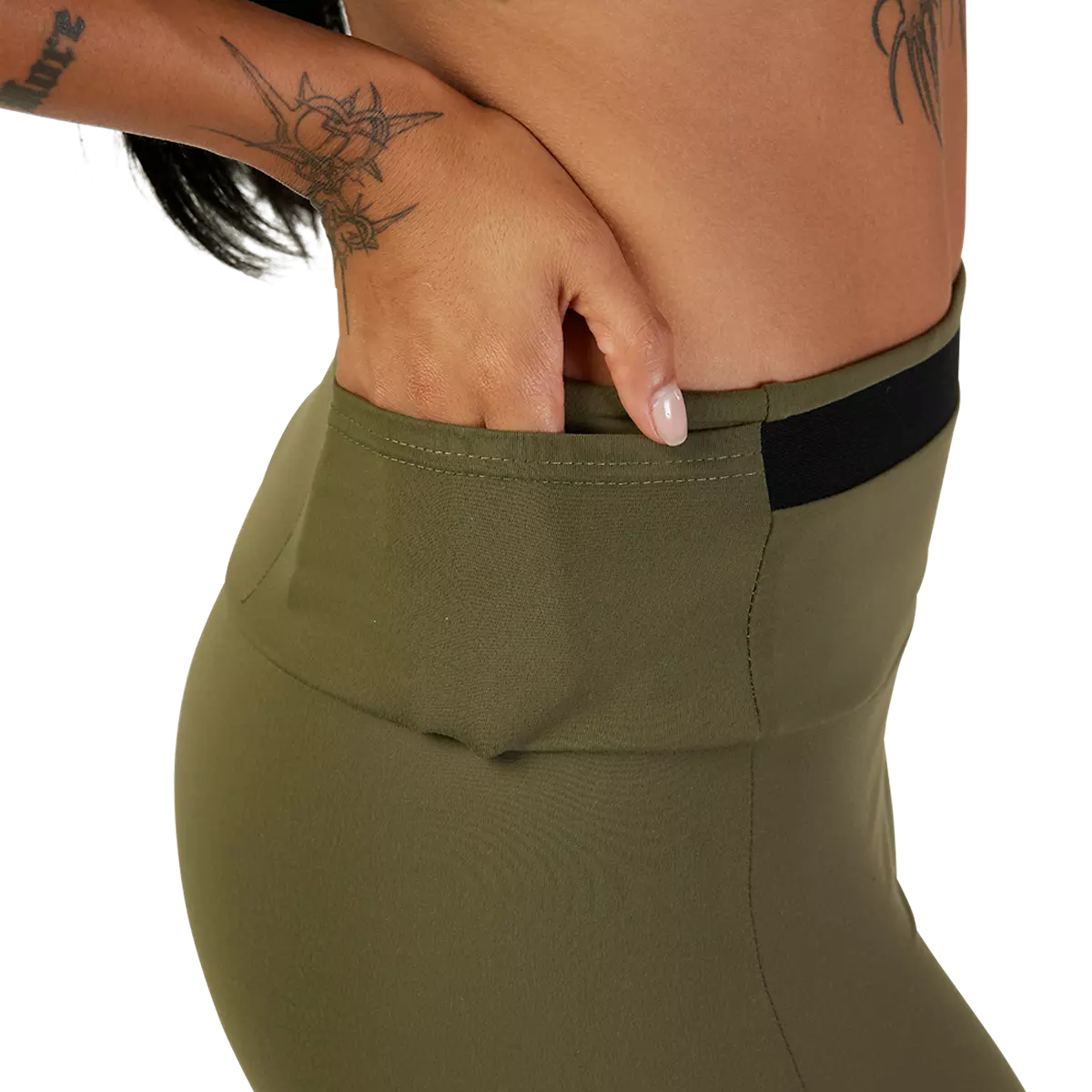 Fox Racing - Womens Lukanoe Thermo Legging-Olive Green (31840-099)