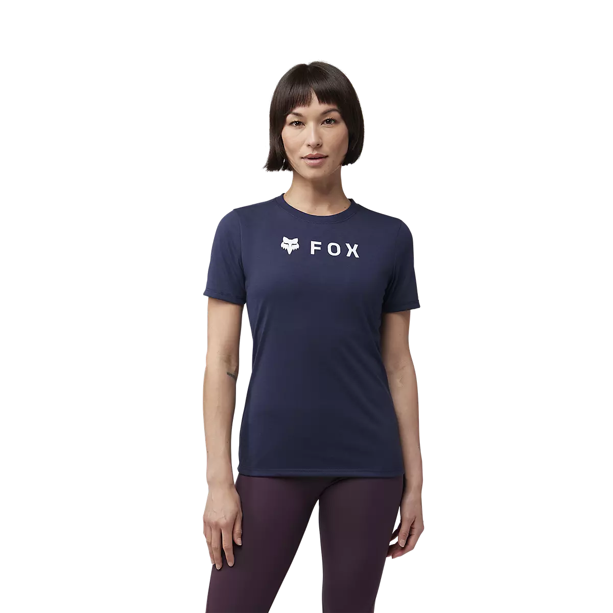 Fox Racing - Womens Absolute SS Tech Tee-Midnight (31843-329)