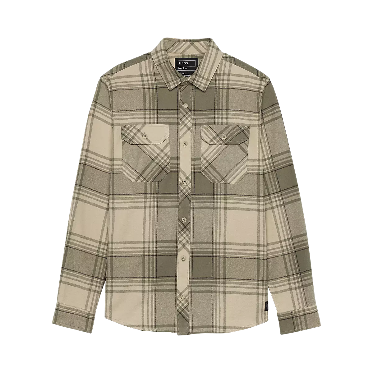 Fox Racing - Traildust Flannel-Cream (31961-242)