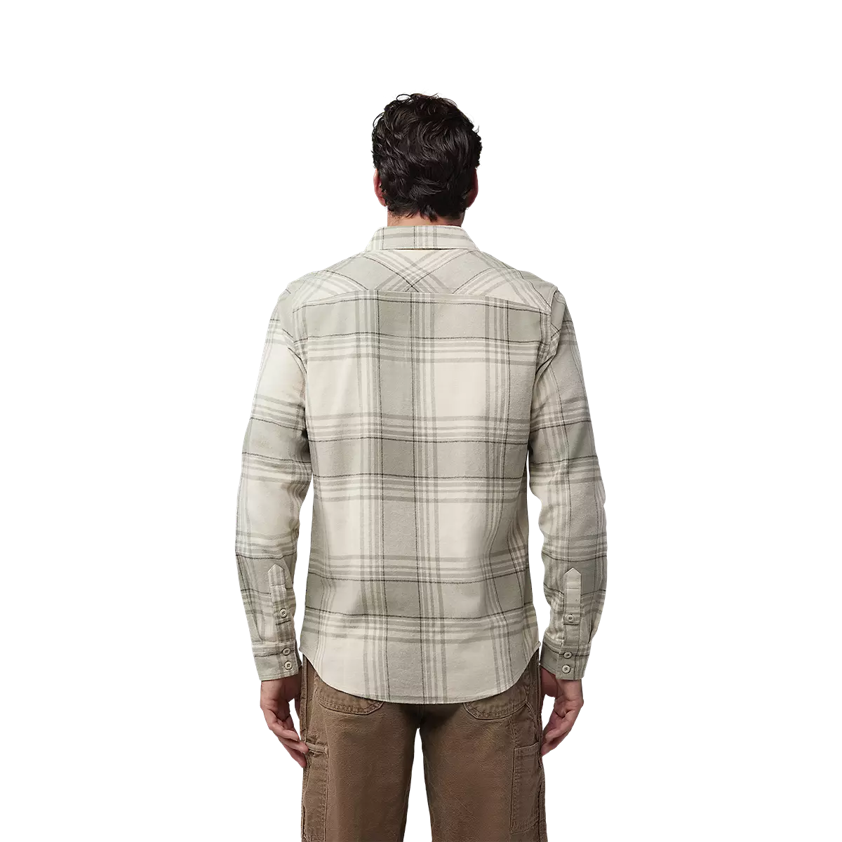 Fox Racing - Traildust Flannel-Cream (31961-242)