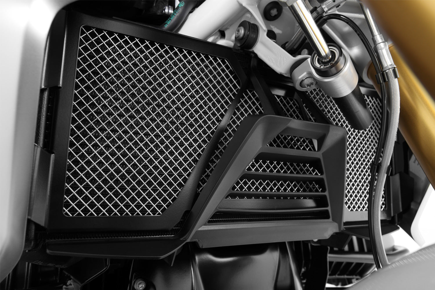 Wunderlich Radiator protection grill, protects the radiators of the gs lc