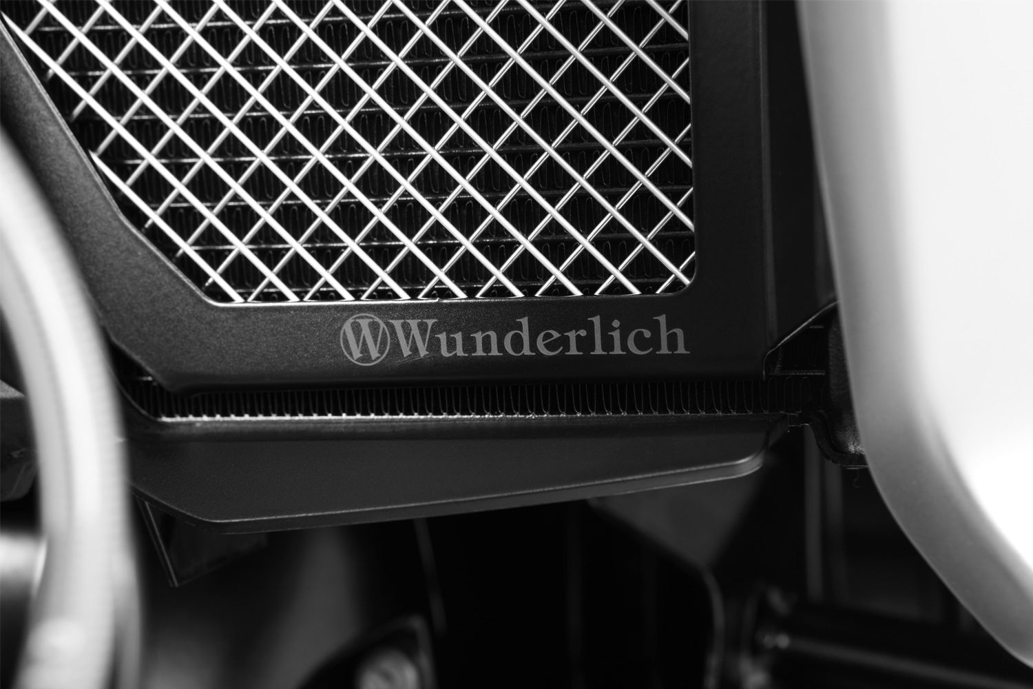 Wunderlich Radiator protection grill, protects the radiators of the gs lc