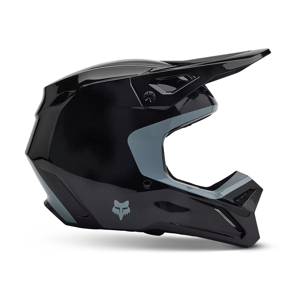 Fox フルフェイスヘルメット ブラック Fox Racing - V1 Taunt Helmet