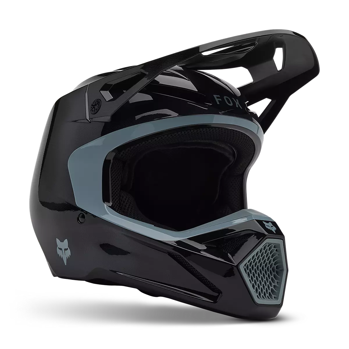 Fox Racing - V1 Taunt Helmet-Black (32046-001)