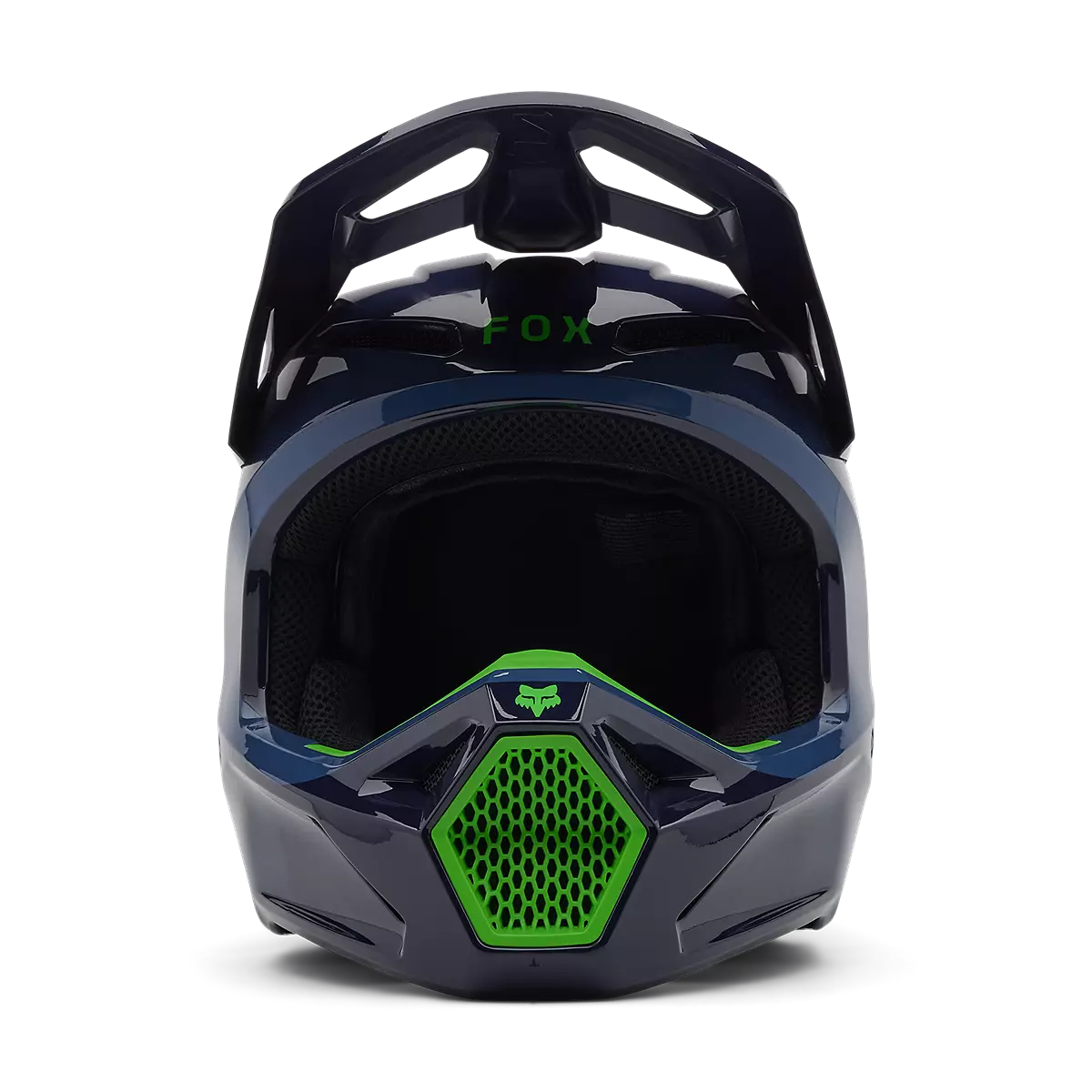 Fox Racing - V1 Taunt Helmet-Navy (32046-007)