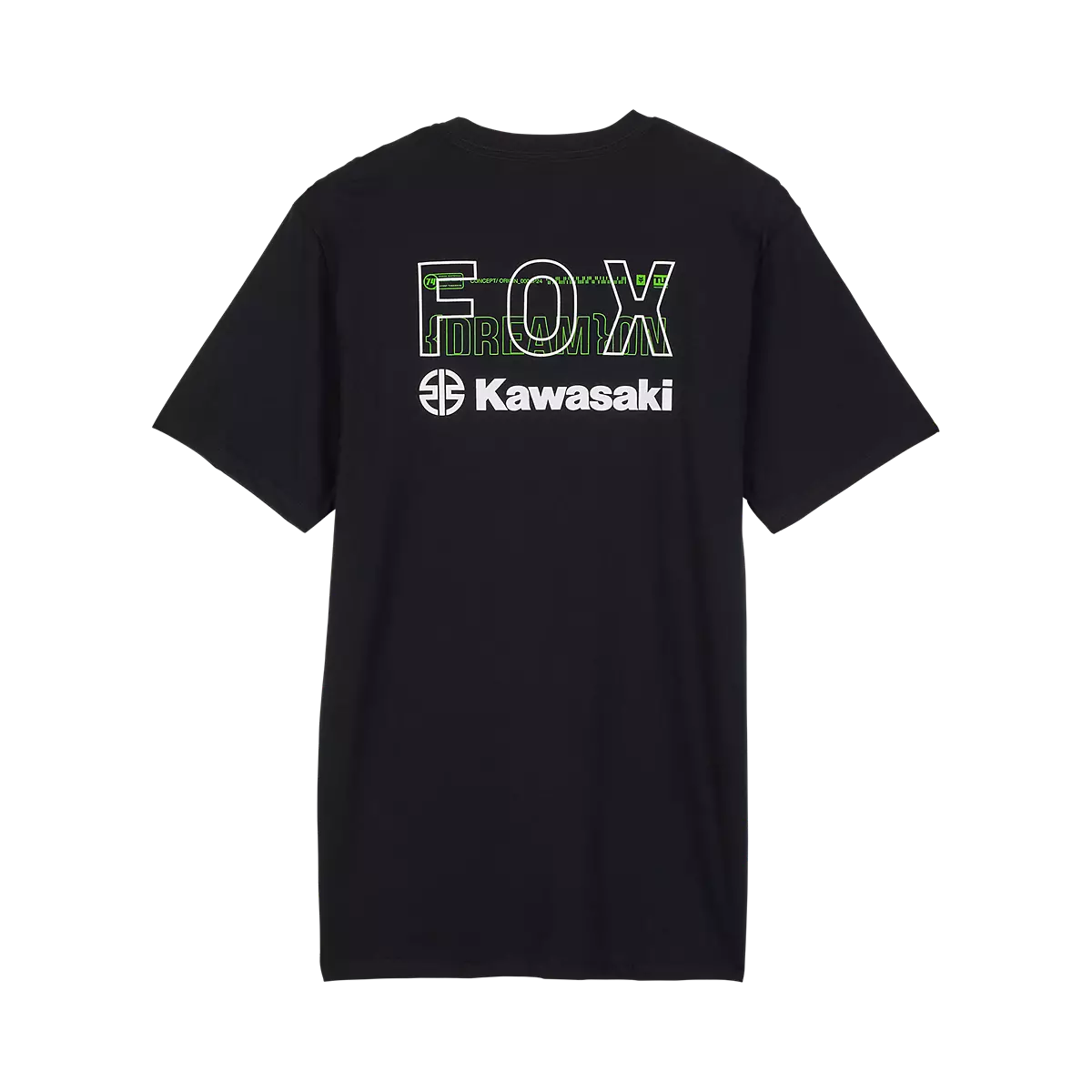 Fox Racing - Fox X Kawasaki Prem Short Sleeve Tee II-Black (32061-001)