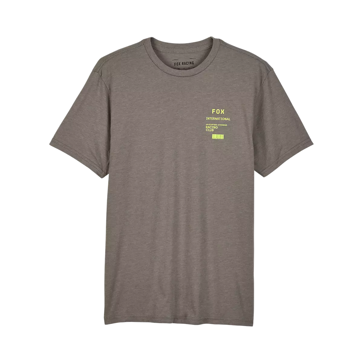 Fox Racing - Numerical Prem Short Sleeve Tee-Heather Graphite (32062-185)