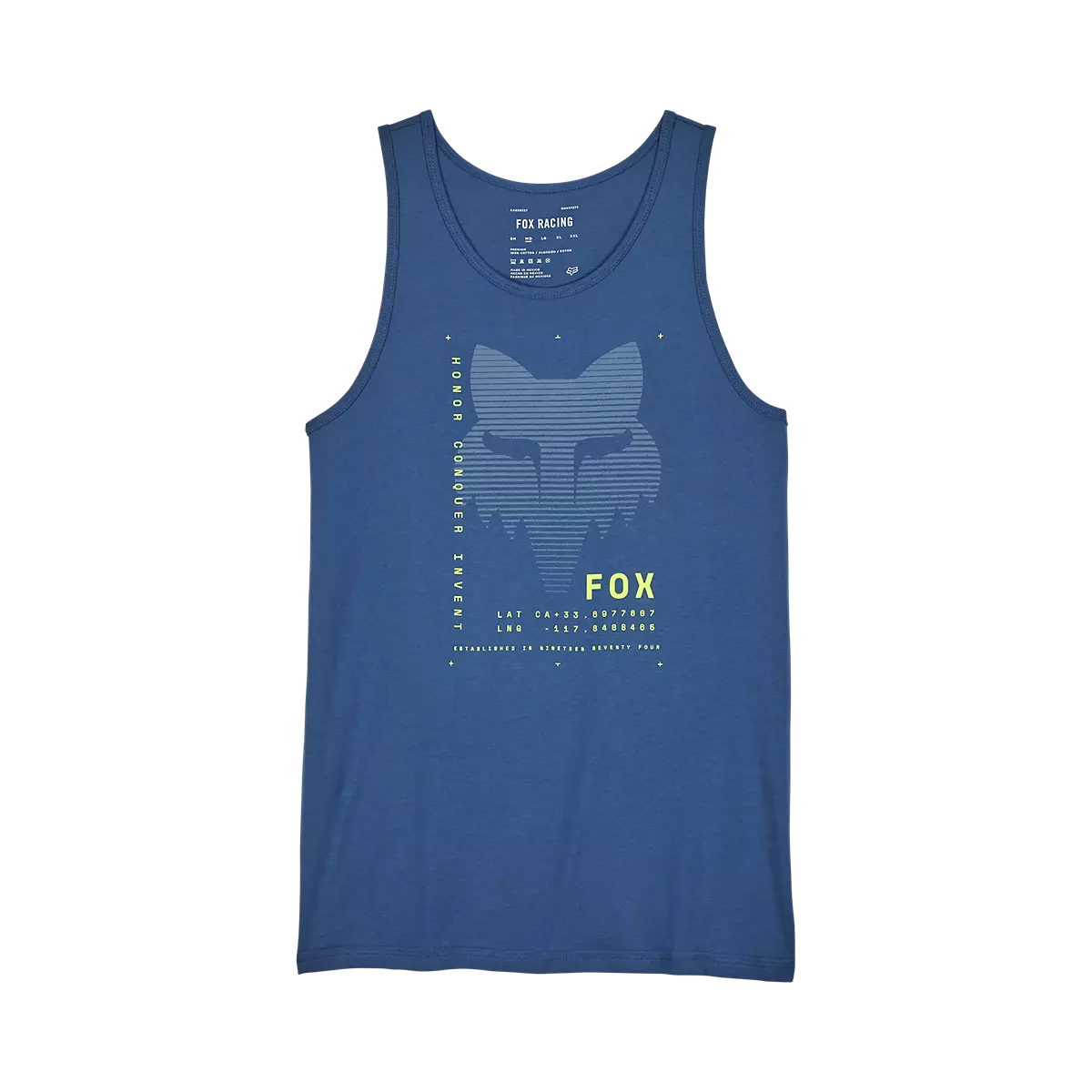 Fox Racing - Dispute Prem Tank-Indigo (32094-199)