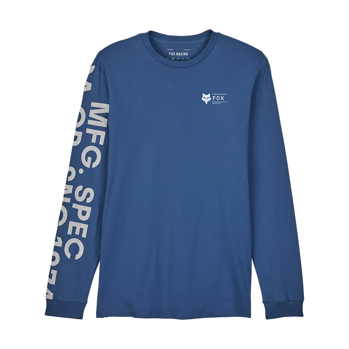 Fox Racing - Barge Prem Long Sleeve Tee-Indigo (32101-199)