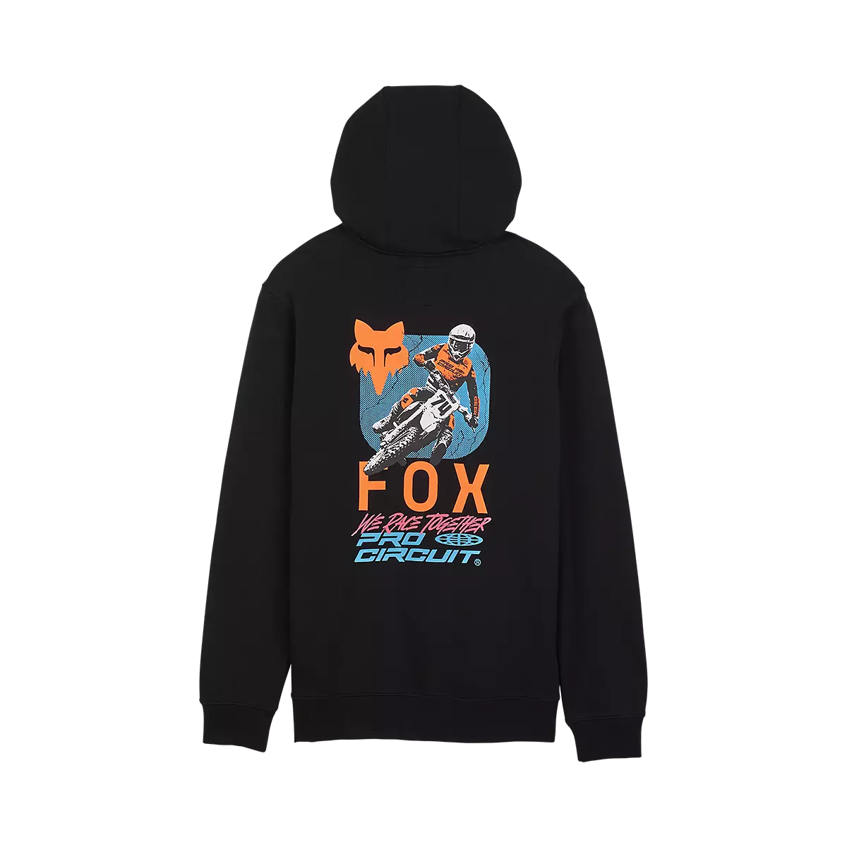 Fox Racing - Fox X Pro Circuit Fleece Pullover-Black (32106-001)
