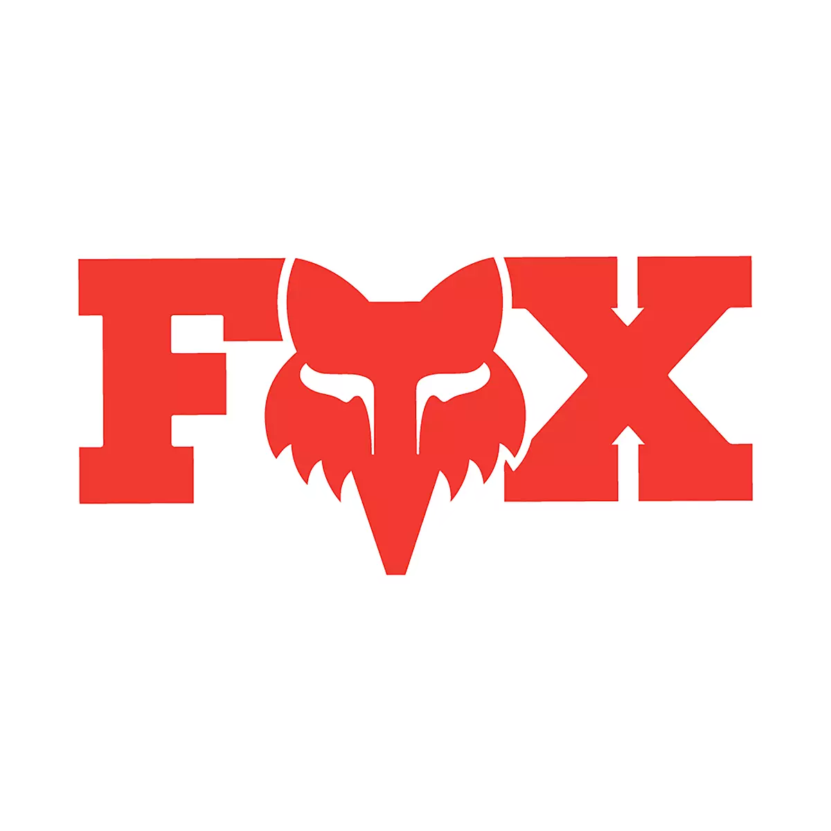 Fox Racing - F Head X 3"-Red (32530-003)