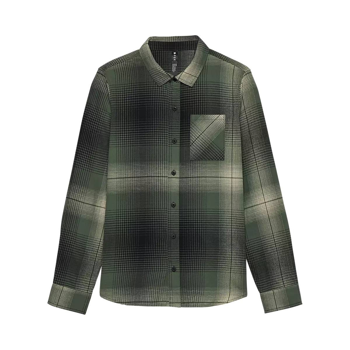 Fox Racing - Womens Traildust Flannel Shirt-Heather Green (32826-510)