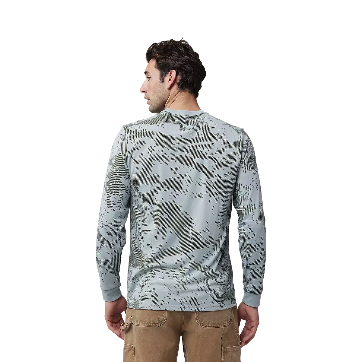 Fox Racing - Gravel Long Sleeve Tech Tee-Gunmetal (32857-038)