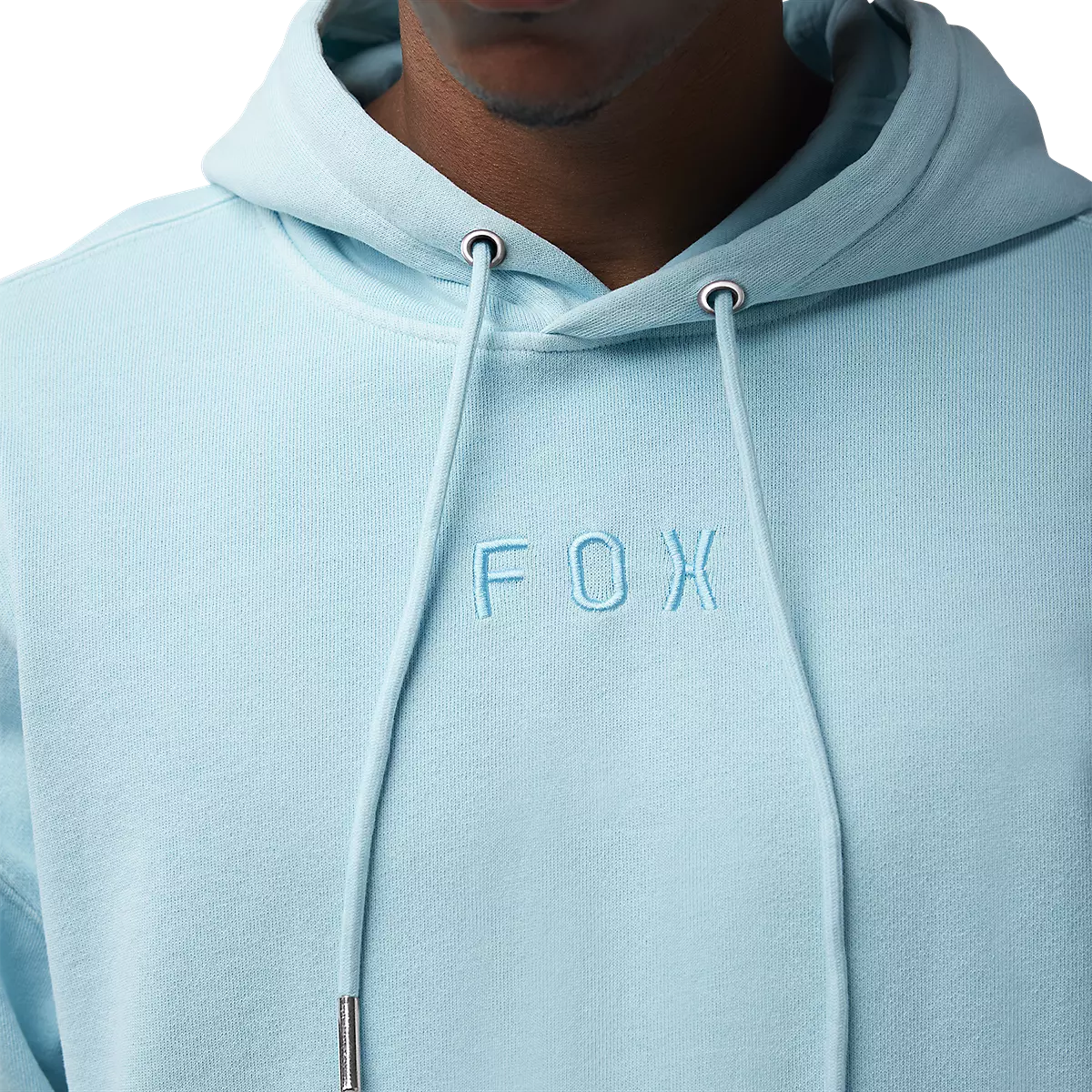 Fox Racing - Wordmark Oversized Pullover Hoodie-Light Blue (32865-116)
