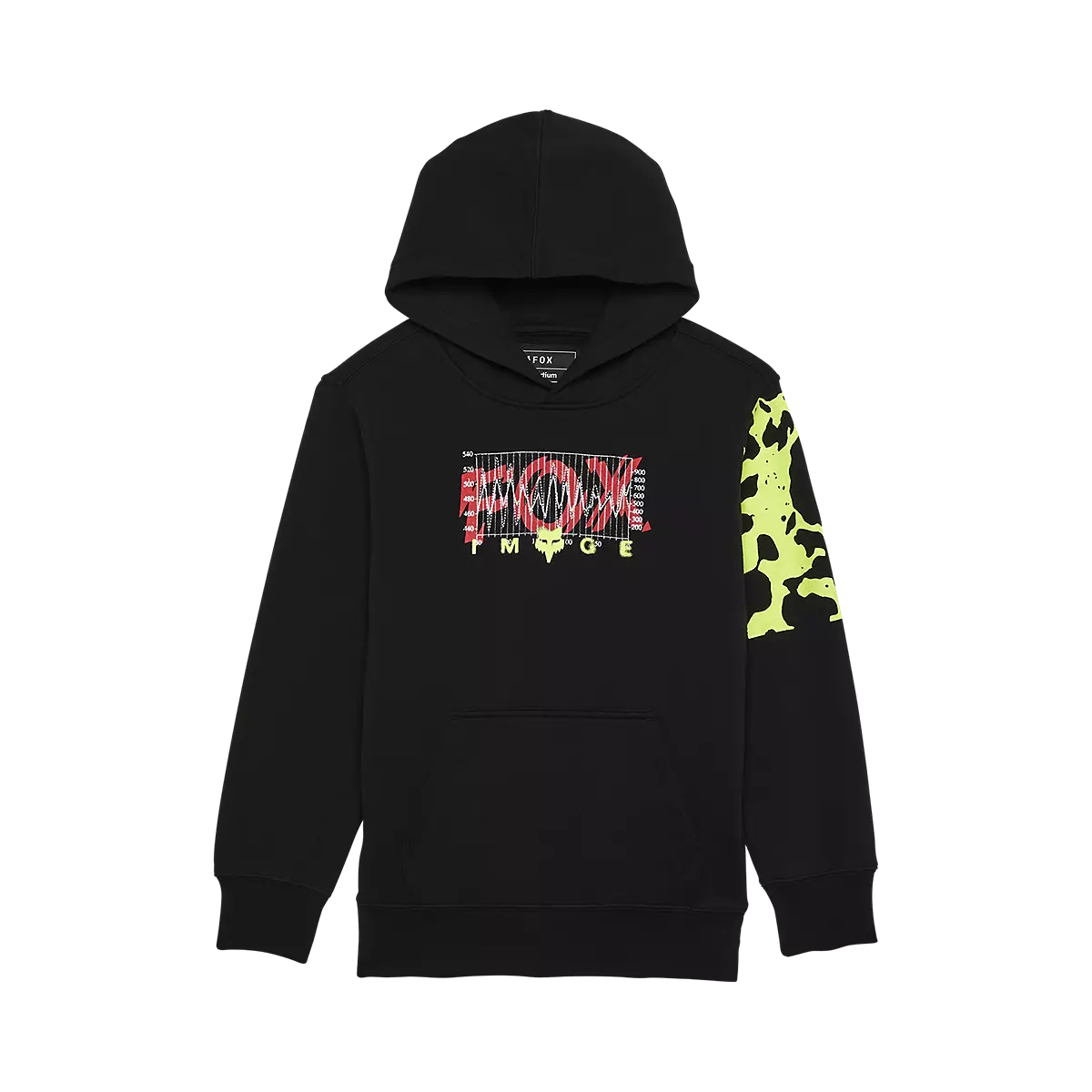 Fox Racing - Youth Energy Pullover Hoodie-Black (32883-001)