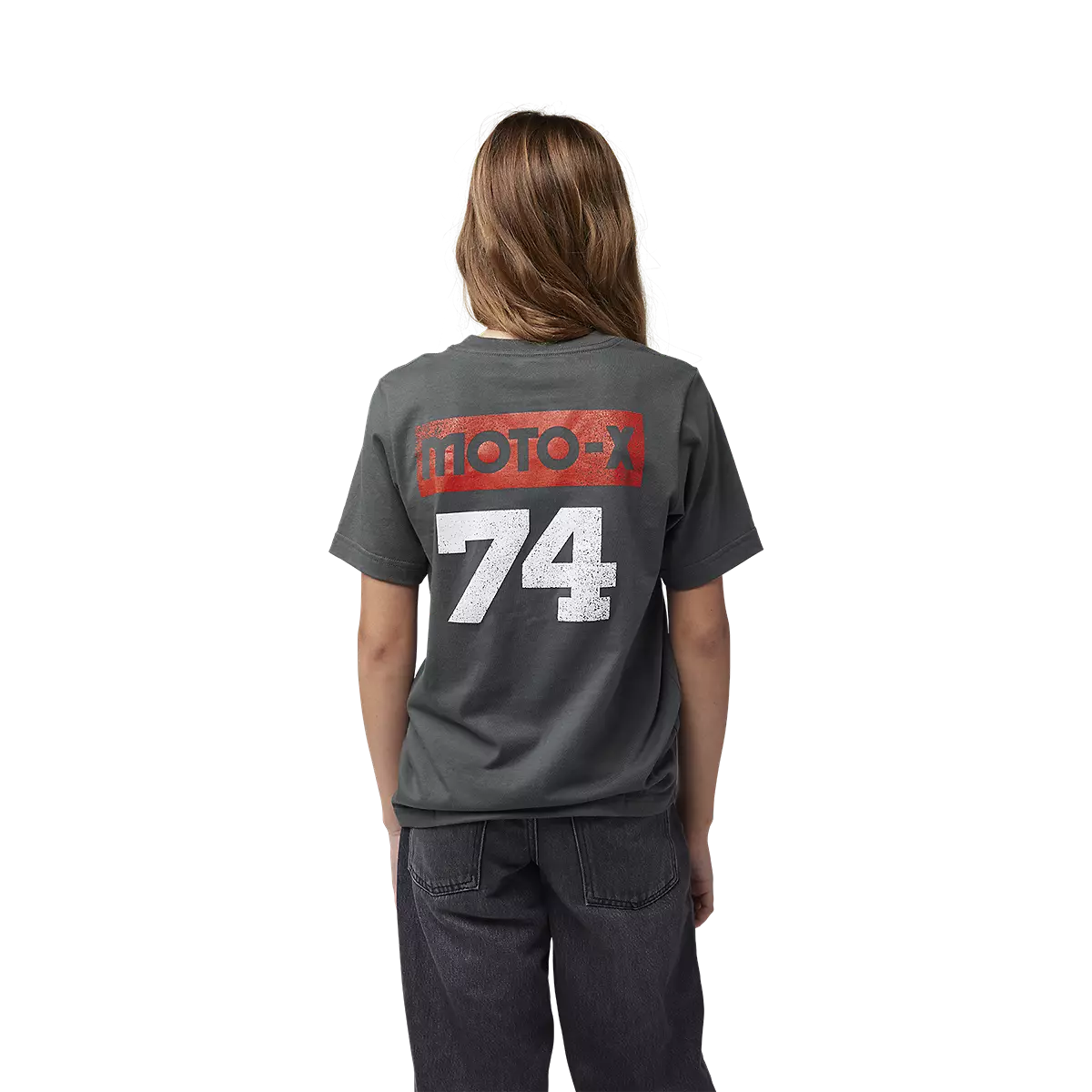 Fox Racing - Youth 74 Premium Tee-Dark Shadow (32891-330)