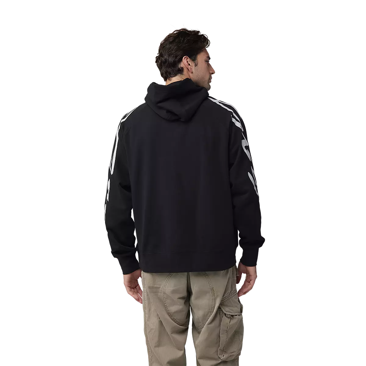 Fox Racing - Energy Face Oversized Pullover Hoodie-Black (32895-001)