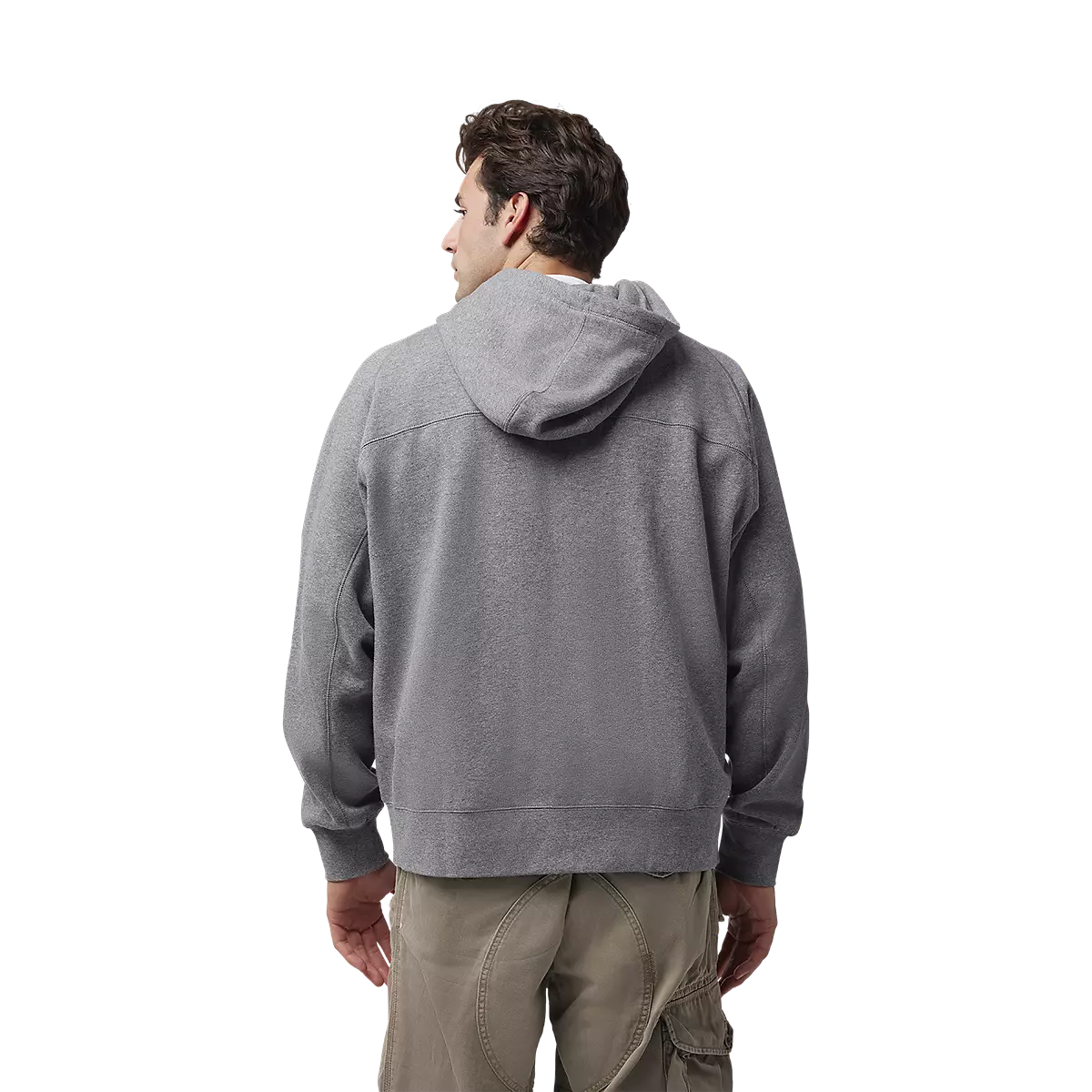 Fox Racing - Moto-X Oversized Zip Hoodie-Heather Graphite (32906-185)