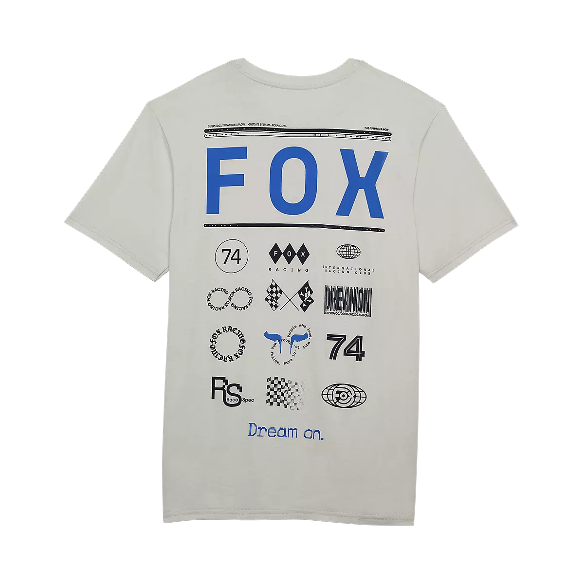 Fox Racing - Race Spec Premium Tee-Light Grey (32926-097)