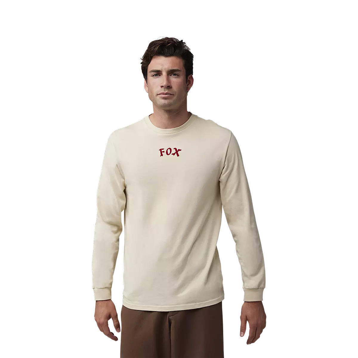 Fox Racing - Race Crew Long Sleeve Premium Tee-Cream (32932-242)