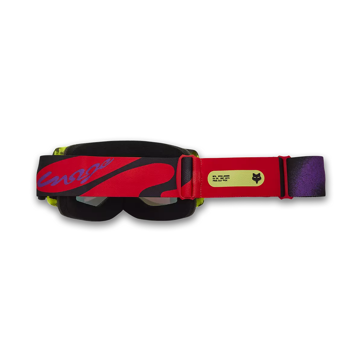 Fox Racing - Main Emotion Mirror Goggles-Flo Red (32989-110)