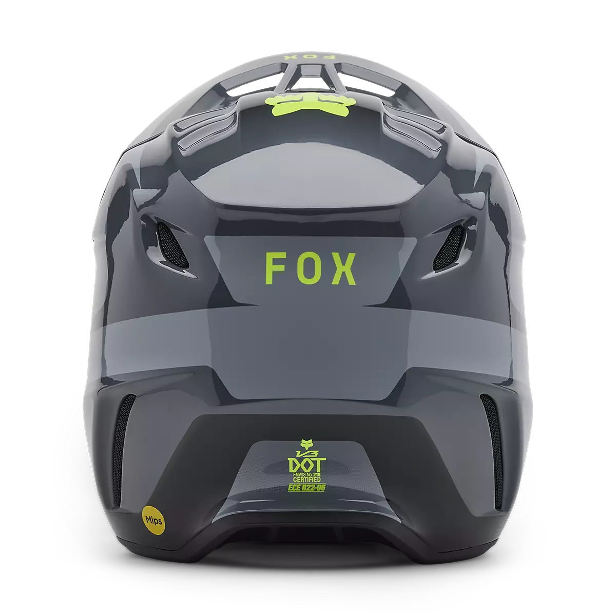 Fox Racing - V3 Divider Helmet-Graphite (32997-103)
