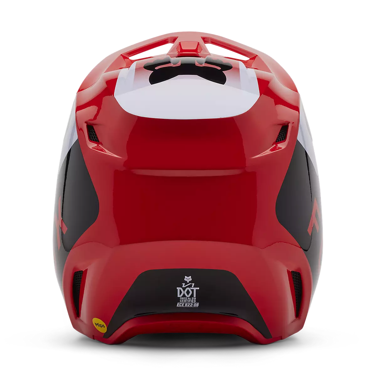 Fox Racing - V1 Lean Helmet-Flo Red (32999-110)
